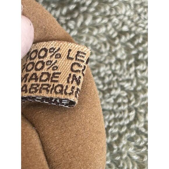 PATRICIA NASH Napoli Shoulder Bag Pleated Tan Leather Purse Hand Bag Preloved - Picture 12 of 16